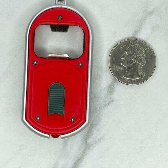 City of Lebanon Tennessee Natural Gas Flashlight Bottle Opener Keychain - Picture 5 of 8